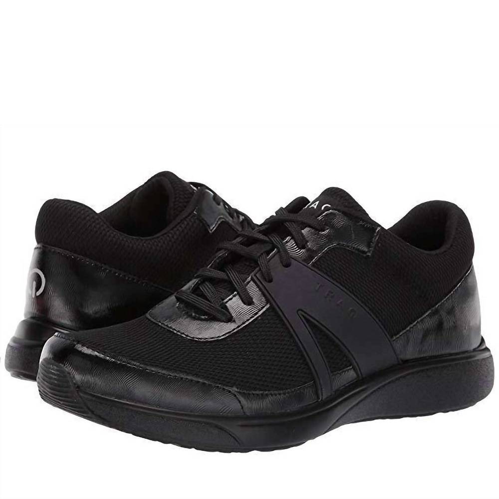 NEW ALEGRIA women's qarma swell running shoe in black